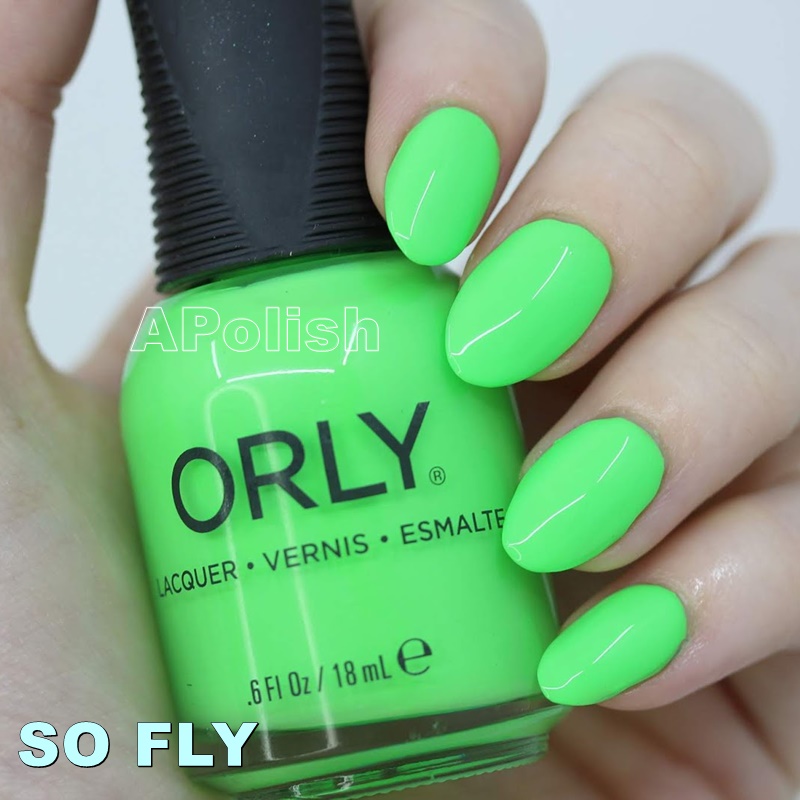 ORLY 2000049 SO FLY Neon Green